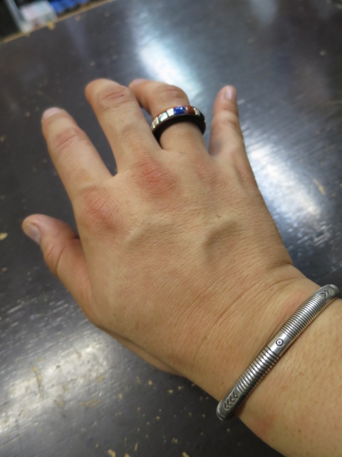 Tsunai Haiya (新作) ・・・ INLAY WOOD RING etc.. !★!_d0152280_9415821.jpg