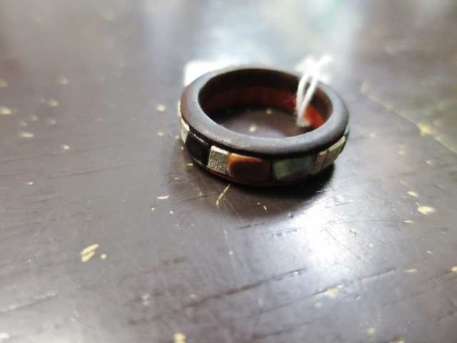Tsunai Haiya (新作) ・・・ INLAY WOOD RING etc.. !★!_d0152280_94335.jpg
