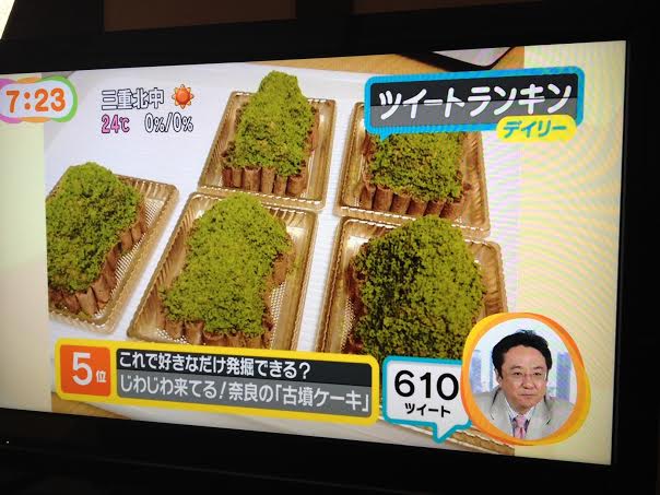 めざましTVでご紹介頂きました!_a0107782_21512820.jpg