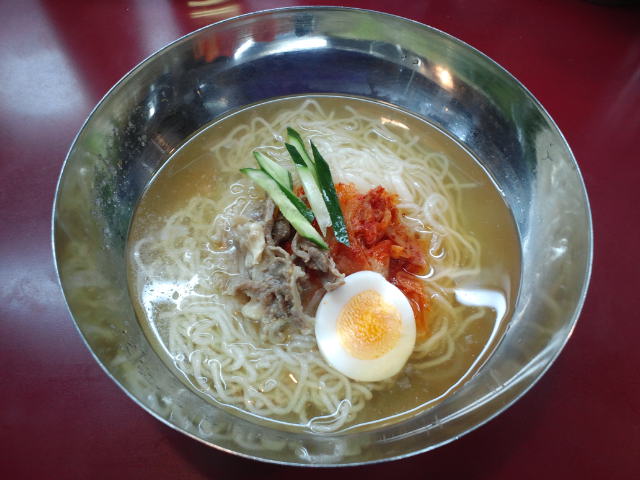 大阪鶴橋冷麺　浪速そば＠鶴橋駅構内_f0051283_16414570.jpg