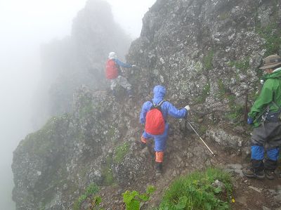 八ヶ岳周回登山　３日目 （7月1８日）_d0124388_20422275.jpg