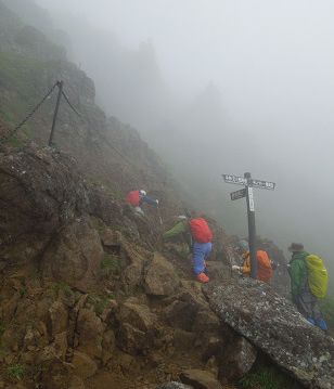 八ヶ岳周回登山　３日目 （7月1８日）_d0124388_9543338.jpg