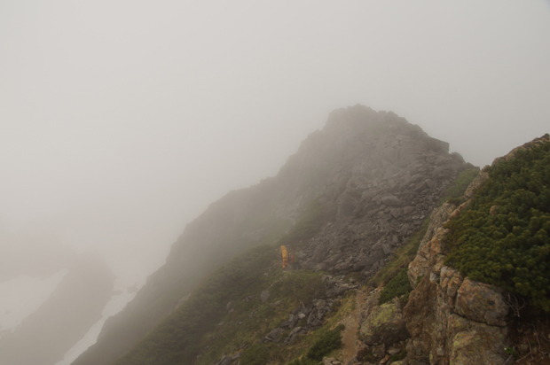 北アルプス表銀座⑥＊ヒュッテ大槍－槍ヶ岳山荘＊_f0214649_1743135.jpg