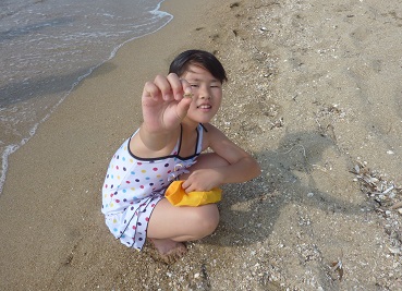 たこ焼きキャンプ2014 3日目 海水浴、イルカなどなど_d0238083_16352412.jpg