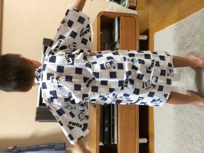 息子くんの浴衣_b0340106_19091622.jpg