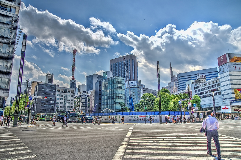 銀座散歩 数寄屋橋交差点 野窓hdr Nomad Hdr 銀座散歩 数寄屋橋交差点 野窓hdr Nomad Hdr