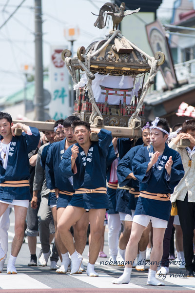 深谷宿八坂祭り　相生町の町内神輿の風景_d0237353_7173322.jpg