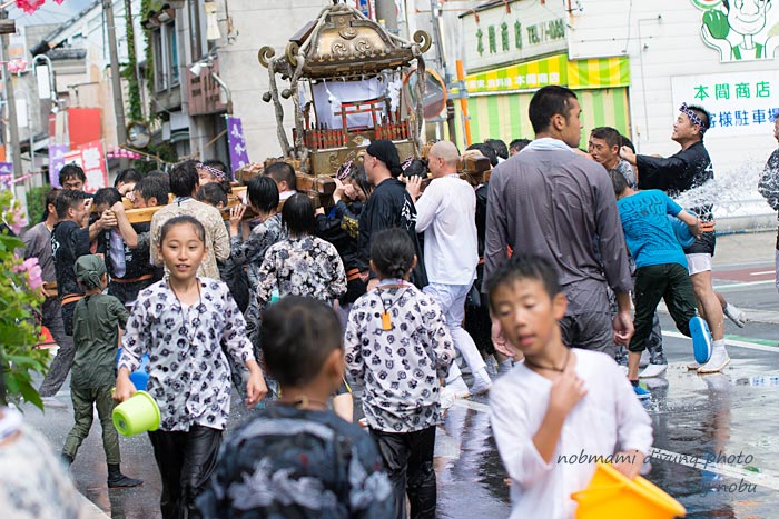 深谷宿八坂祭り　相生町の町内神輿の風景_d0237353_805754.jpg