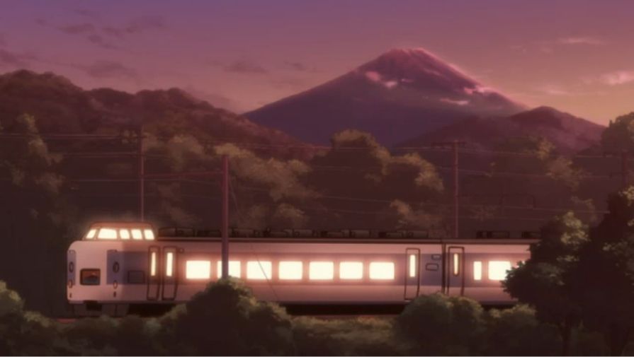 「ヤマノススメセカンドシーズン」は鉄道のススメ、ホリデー快速富士山号登場です。（第０４話）_e0304702_22185387.jpg