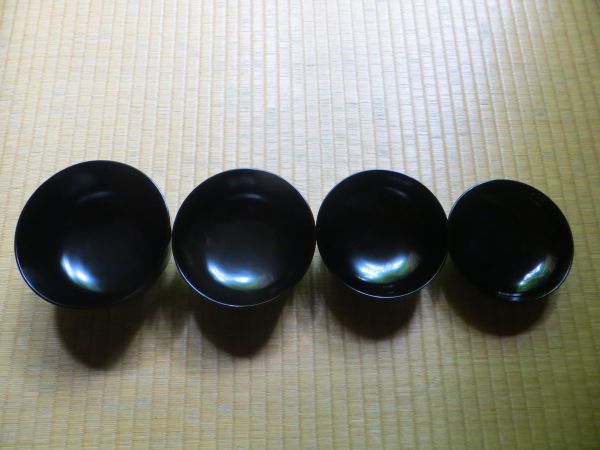 四つ椀懐石 : ドイツでお茶です ほぼ未使用 懐石道具 四つ椀