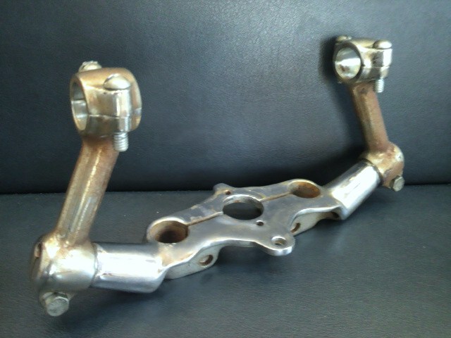 蟹パンハンドル narrower Special narrow UMIDORI handlebar 純正334より幅の