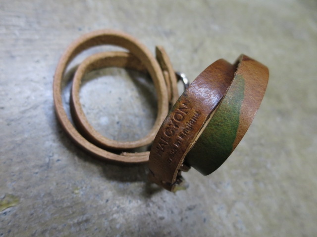 HALCYON (MADE in England) ・・・ CAMO LEATHER BRESS!★!_d0152280_2127143.jpg