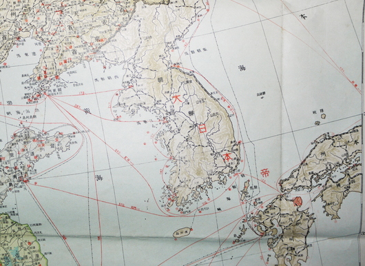 最新支那大地図-附満州帝国図 日本統制地図(株)昭和16年 最新支那大地図-附満州帝国図 日本統制地図(株)昭和16年