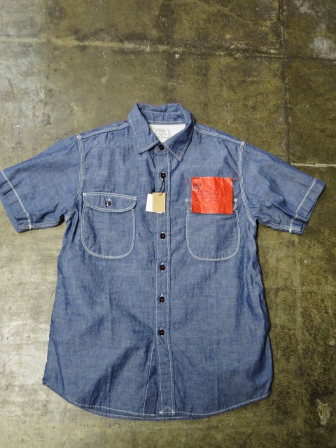 Shambre S/S WORK SHIRTS ＆ RIP STOP Cotton RED SHORTS etc..　By Kato_d0152280_4161238.jpg
