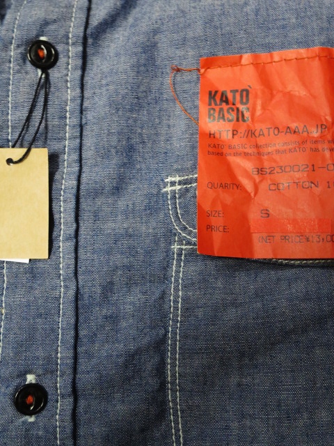Shambre S/S WORK SHIRTS ＆ RIP STOP Cotton RED SHORTS etc..　By Kato_d0152280_4164347.jpg