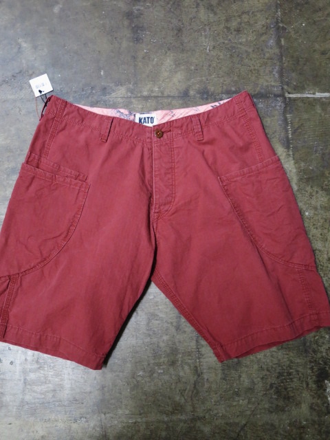 Shambre S/S WORK SHIRTS ＆ RIP STOP Cotton RED SHORTS etc..　By Kato_d0152280_4191322.jpg
