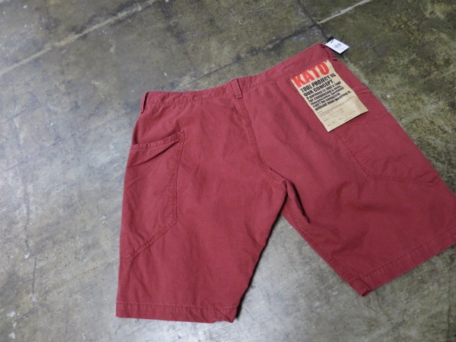 Shambre S/S WORK SHIRTS ＆ RIP STOP Cotton RED SHORTS etc..　By Kato_d0152280_4193855.jpg