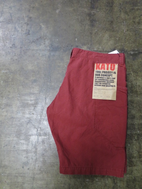 Shambre S/S WORK SHIRTS ＆ RIP STOP Cotton RED SHORTS etc..　By Kato_d0152280_4195093.jpg