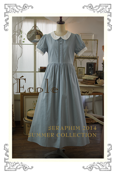 セラフィムseraphim 夏のプドワールワンピースブルーグリーン