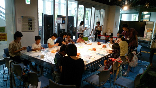 ロマン講座 恐竜編 紙粘土でアンモナイトを作ろう!_b0228113_14154206.jpg