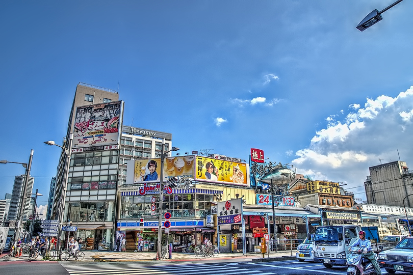 築地 もんぜき通り 野窓hdr Nomad Hdr