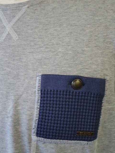 Bark ・・・ 大好評のKNIT Pocket TEE & KNIT TEE!!(再・・再入荷編★)_d0152280_3122537.jpg