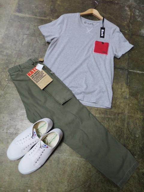 Bark ・・・ 大好評のKNIT Pocket TEE & KNIT TEE!!(再・・再入荷編★)_d0152280_3152274.jpg