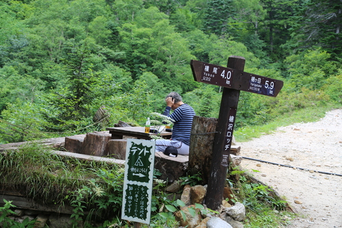 槍ヶ岳・穂高岳縦走　上高地～ババ平_f0296109_16374146.jpg