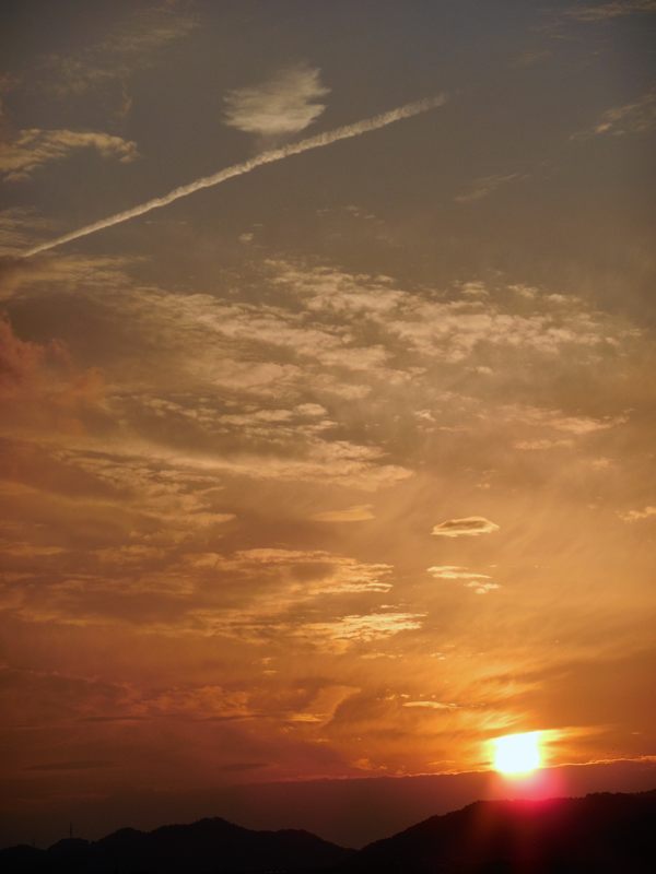 仕事帰りの夕景_f0032011_18415791.jpg