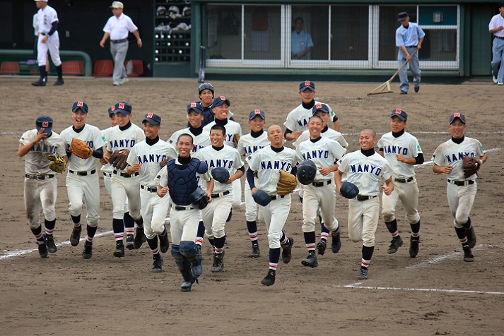 南陽工vs新南陽（第96回全国高校野球選手権山口大会一回戦