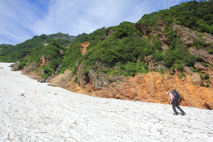 日本三大雪渓　針ノ木雪渓～後立山縦走　2014.08.01-02_d0132743_17154574.jpg