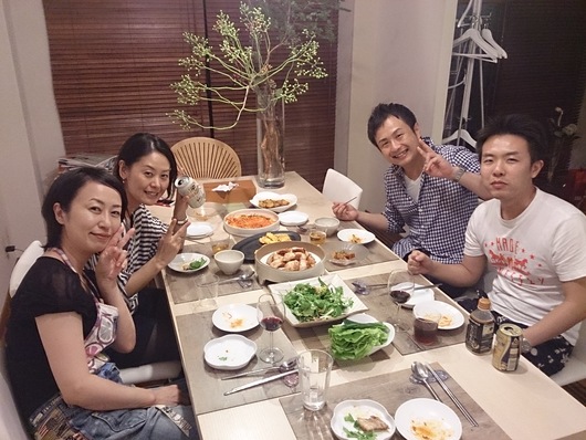 急遽ホームパーティ 今日も食べようキムチっ子クラブ 料理研究家 結城奈佳の韓国料理教室