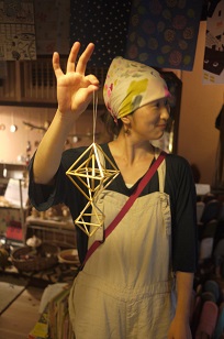 「こんな形をつくります」Himmeli work shop at ハクトヤ_f0226293_8504276.jpg