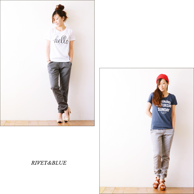 RIVET&BLUE [リベットアンドブルー] CS123-5/ イージーパンツ [610135] LADY\'S_f0051306_2027542.jpg