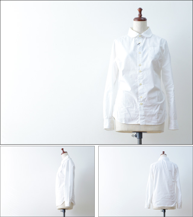美品 グランマママドーター 道草/MICHIKUSA 丸襟シャツ レディース