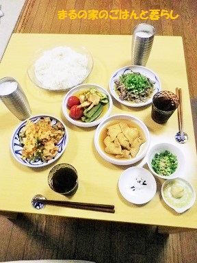 おからコロッケの日、素麺の日_b0102728_8351523.jpg