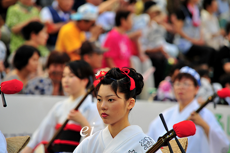 阿波踊り 娯茶平連三味線娘 ちょっとそこまで 阿波踊り 娯茶平連三味線娘 ちょっとそこまで