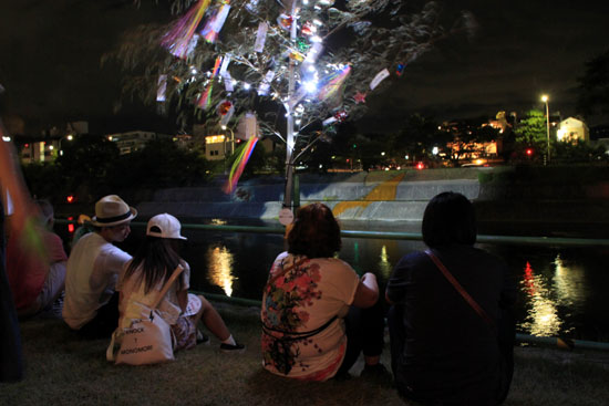 京の七夕 鴨川_e0048413_1855934.jpg
