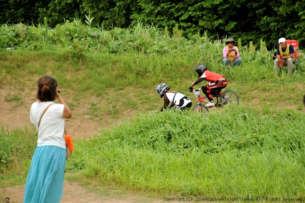  ２０１４JOSF緑山８月定期戦VOL9：BMX１４オーバー決勝　動画あり_b0065730_2027985.jpg