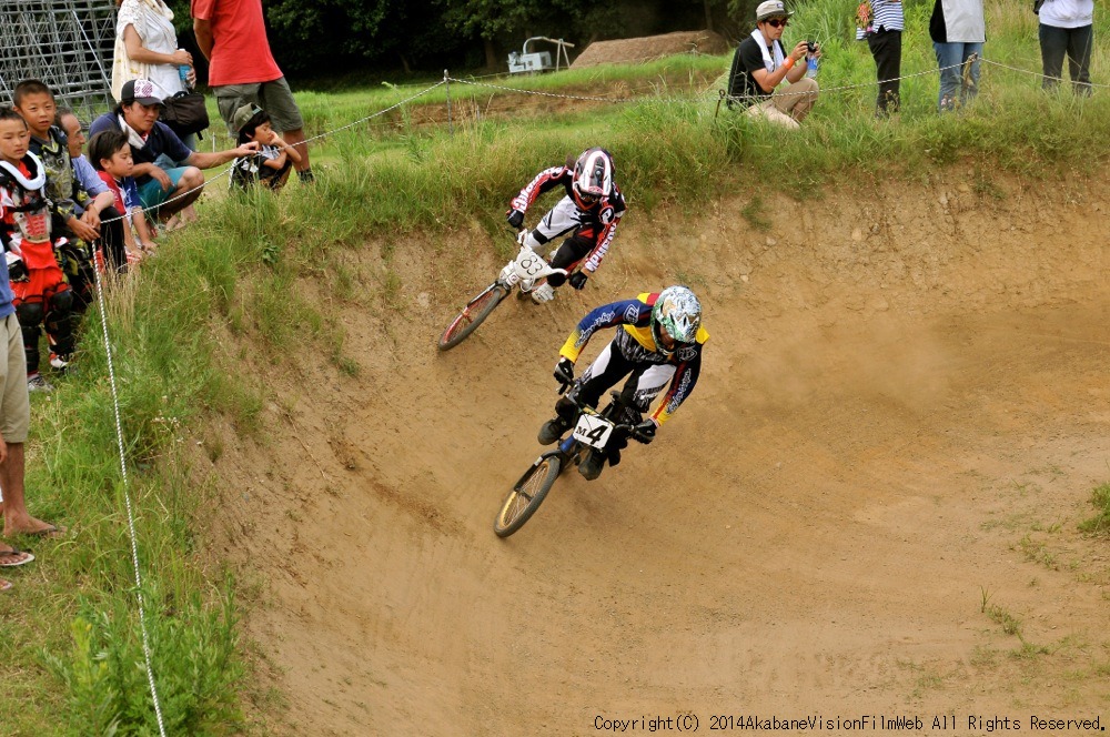  ２０１４JOSF緑山８月定期戦VOL9：BMX１４オーバー決勝　動画あり_b0065730_20314467.jpg