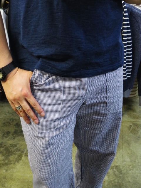 CHEVRE in France ・・・ 千鳥格子柄 BAKER WORK PANTS!★!_d0152280_1501476.jpg
