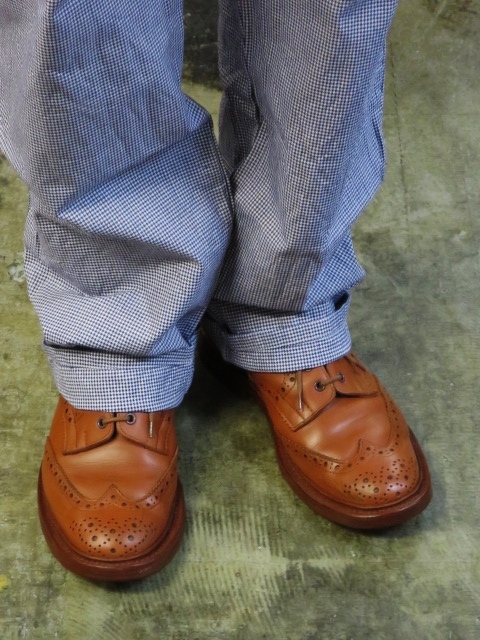 CHEVRE in France ・・・ 千鳥格子柄 BAKER WORK PANTS!★!_d0152280_1502037.jpg