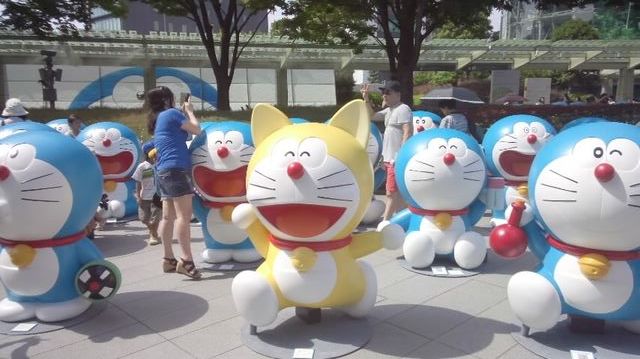 東京観光１日目 ドラえもん W 霧のように