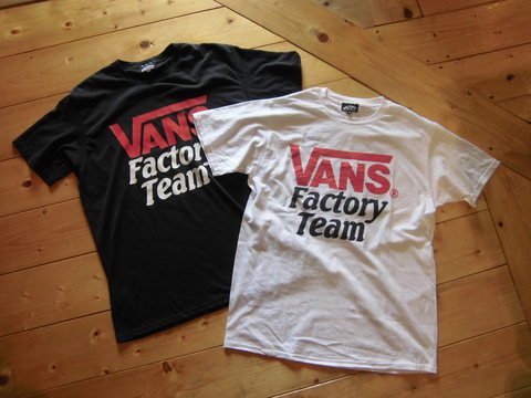 vans factory team t shirt