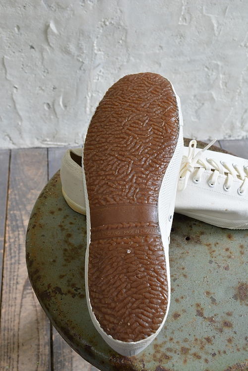 U.K. army white canvas sneaker dead stock_f0226051_1557683.jpg