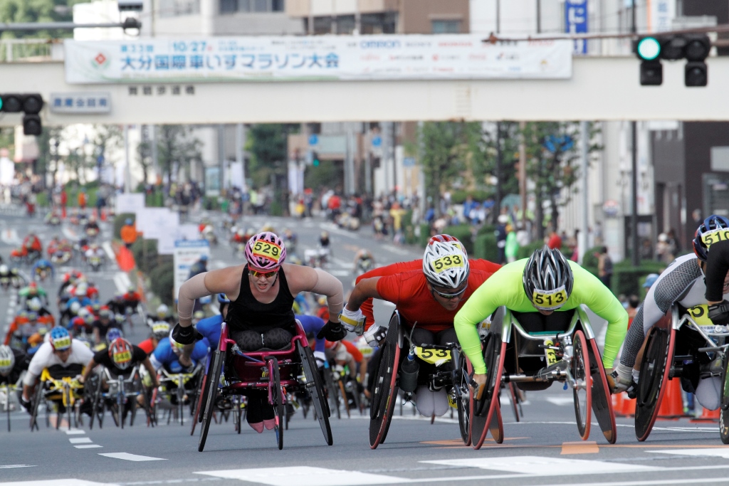 大分国際車いすマラソン大会！_e0168053_1743621.jpg