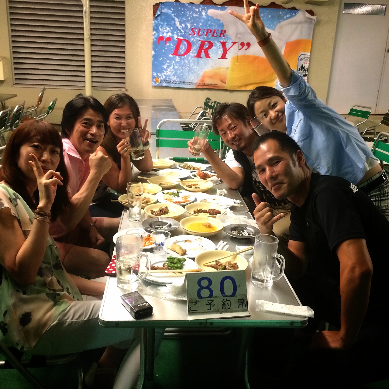 雨の屋上ビアガーデン_e0115904_5431924.jpg