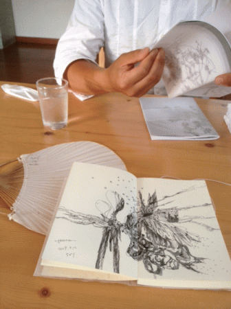 DURING DRAWING 03 untangle. / tttttan ぎゃっりーマドベ_a0251920_1433151.gif