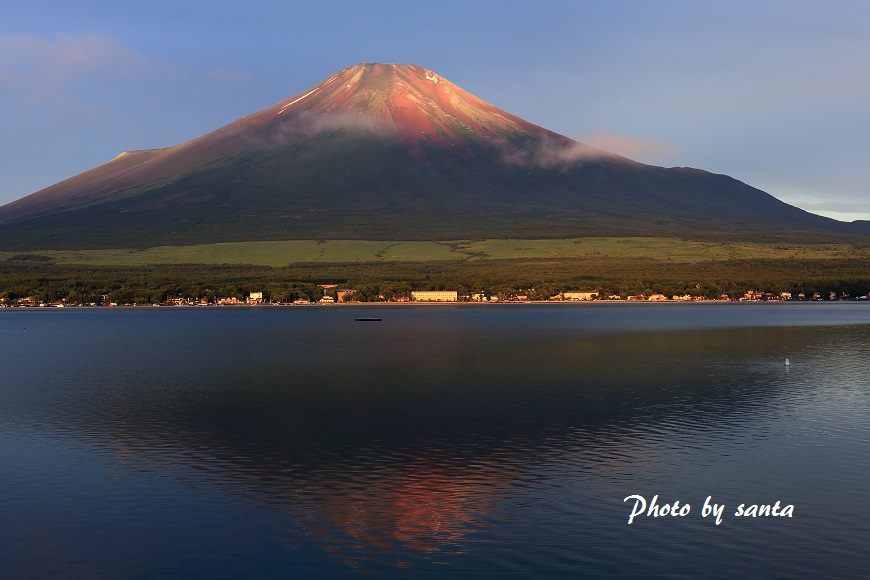 世界遺産　赤富士　2014　山中湖_c0201929_17332032.jpg