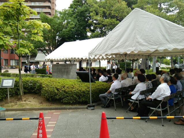 長崎原爆の日－習志野市の平和祈念式典、原爆の絵_c0236527_902435.jpg